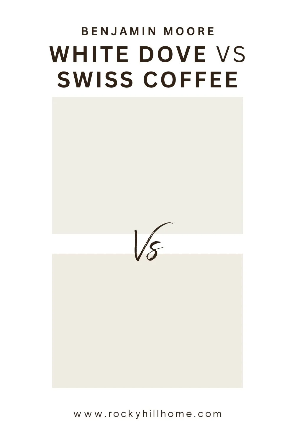 Swiss Coffee vs White Dove: Which White Paint Is Best? — ROCKY